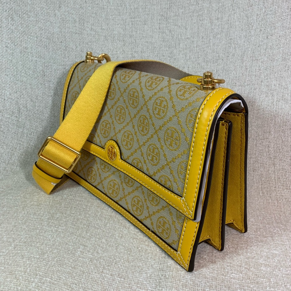 T Monogram Jacquard Belt Bag